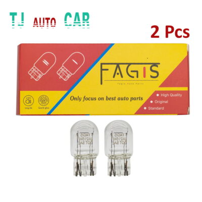 หลอดไฟท้าย  หลอดไฟเบรค อย่างดี T20 21/5W 12V. 2 ไส้  แบบเสียบ จำนวน 2 หลอด